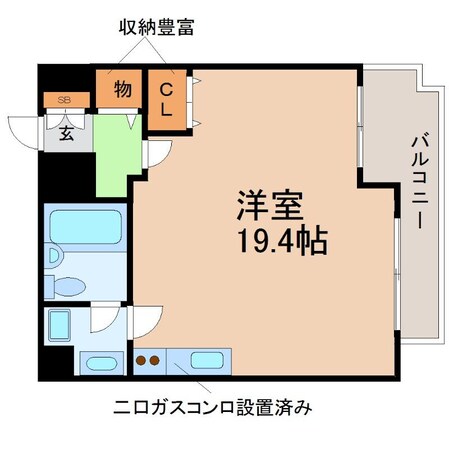 ダイアパレス栄公園の物件間取画像